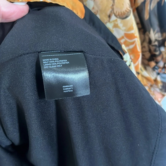 Laundry by Shelli Segal fall long sleeve tiered dress size 12 - Picture 4 of 5